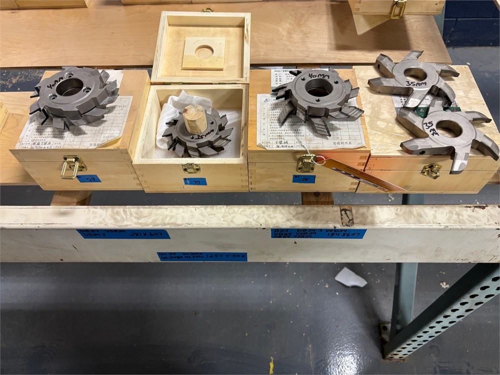 Lot of Cutter Heads - Qty (5) - as pictured