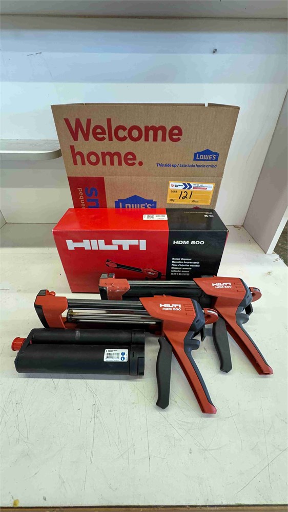 Hilti "HDM 500" Dispensers Qty. (2)