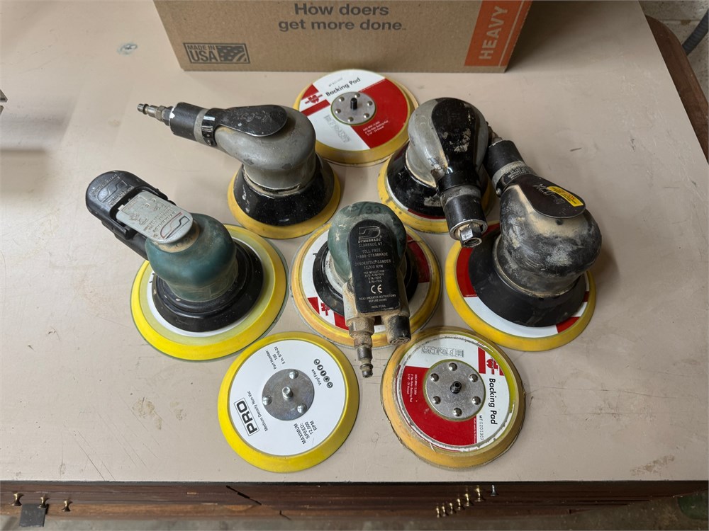 (5) Pneumatic Palm Sanders