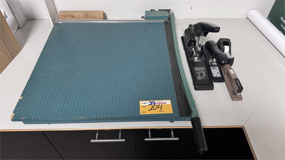 Paper Cutter and Staplers