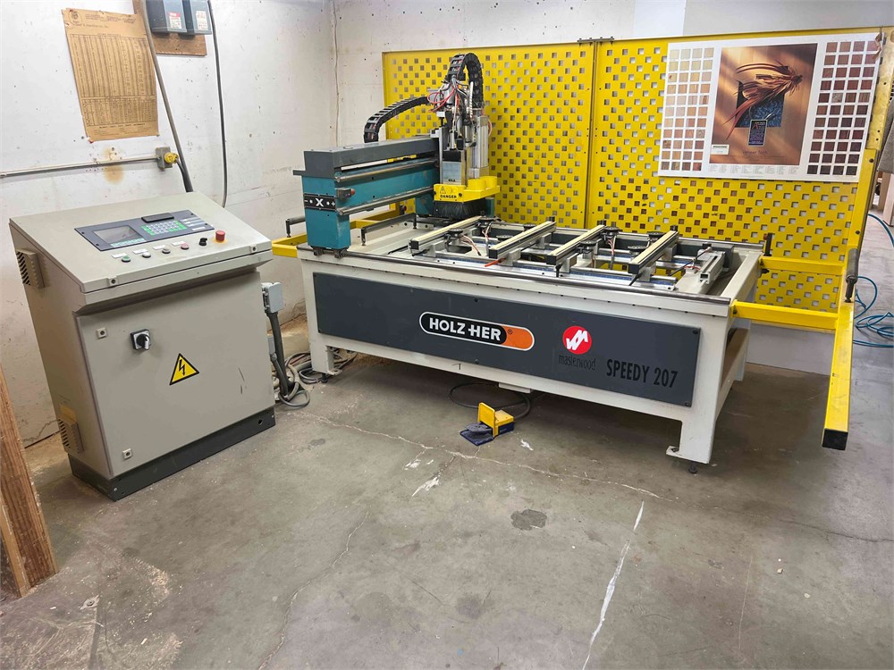 Holz-Her "Speedy 207" CNC boring machine