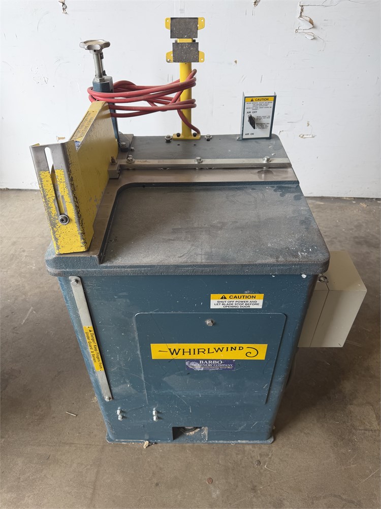 Whirlwind " 1000L " Up Cut Saw