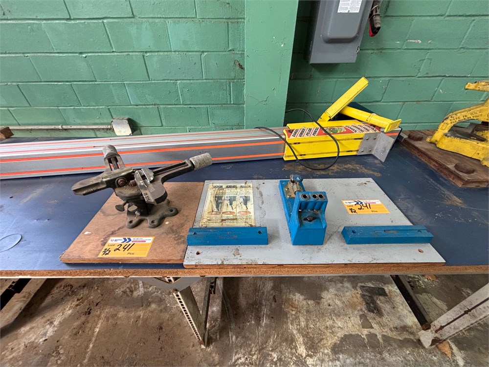 Lot of (2) Hand tools as pictured