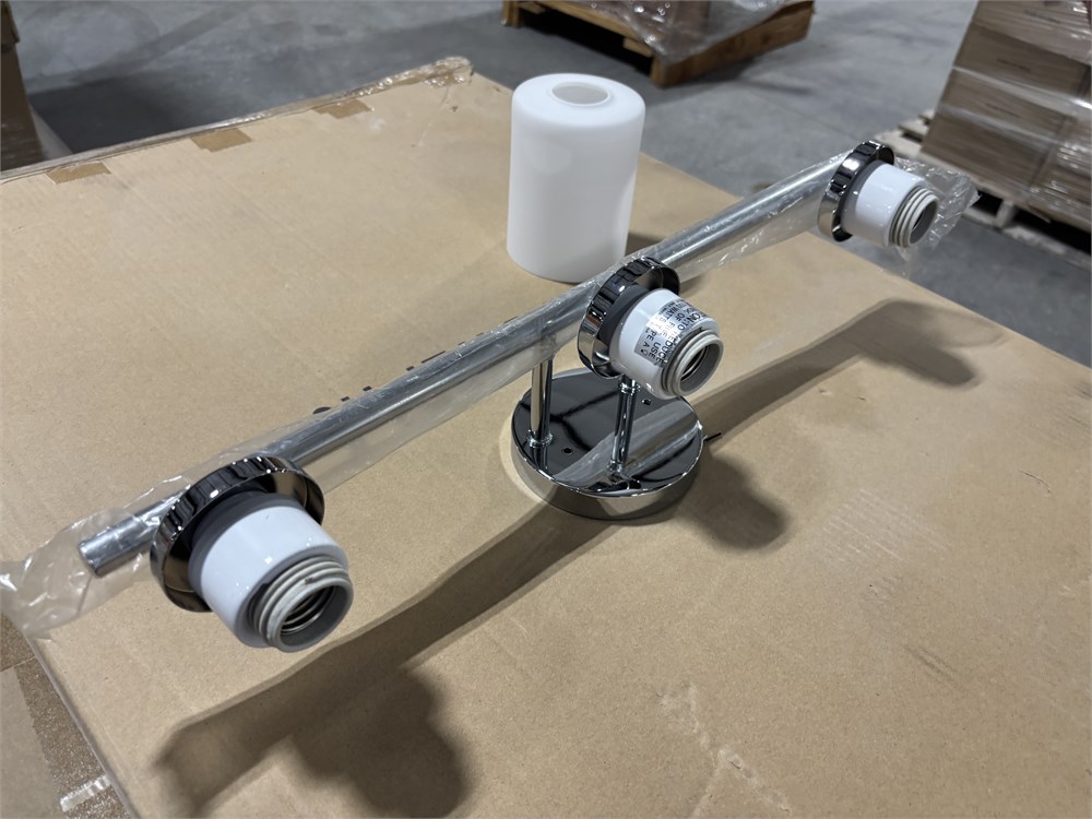 Pallet of 3-Light Vanity Lights - as pictured