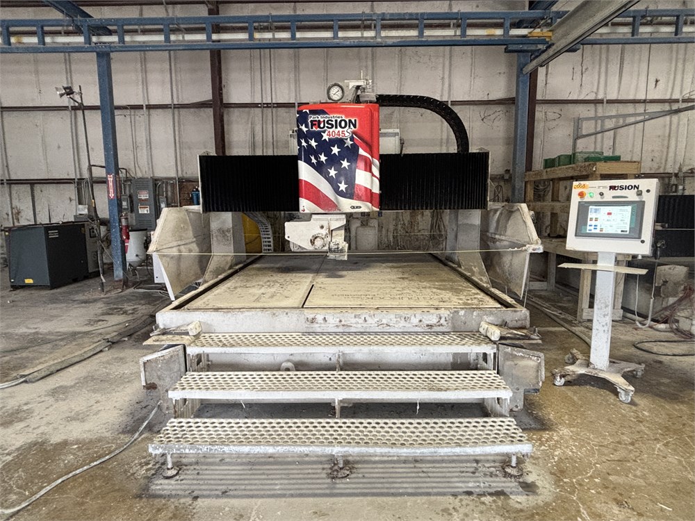 Park Industries "Fusion 4045 S" CNC Stone Saw/Water Jet