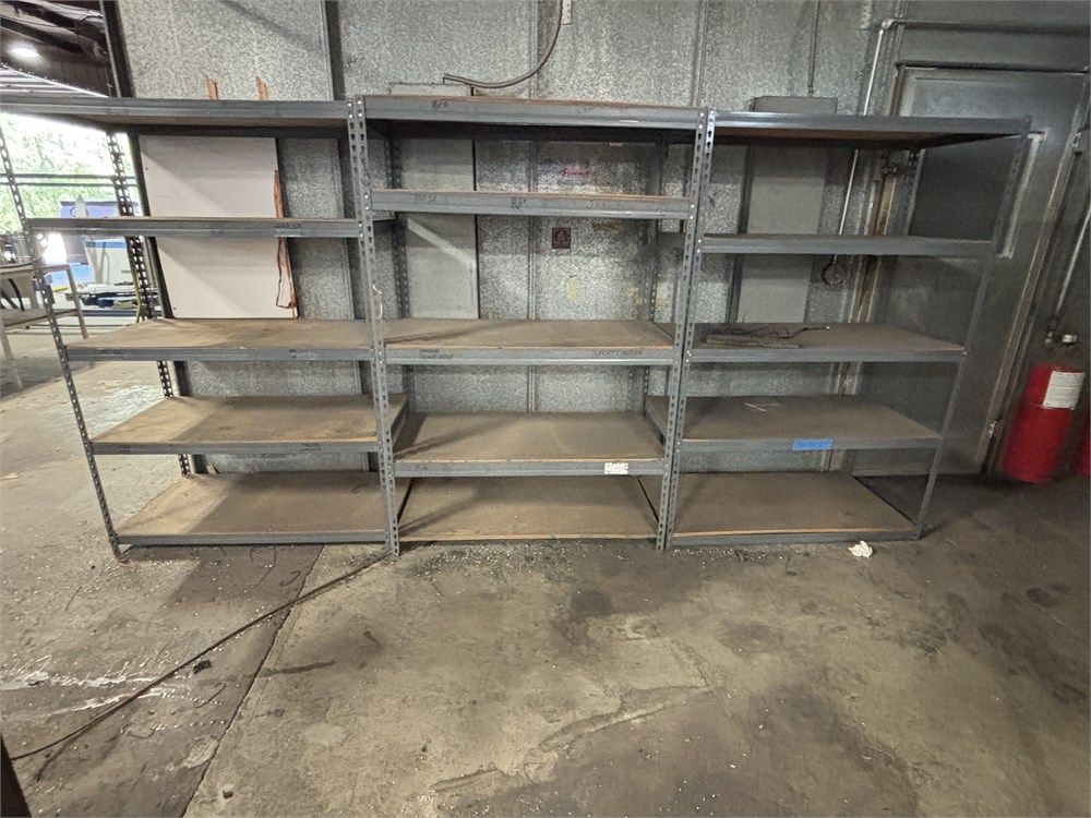(3) Shelf Racks