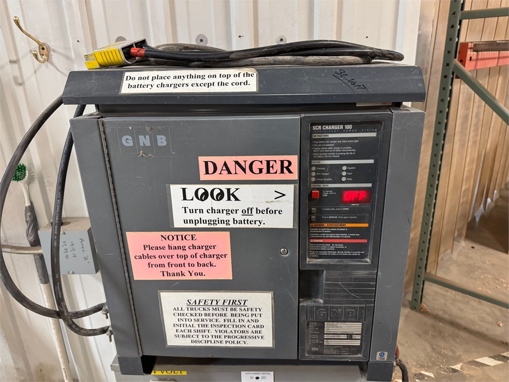 GNB "SCR100-18-475T1" Forklift Battery Charger