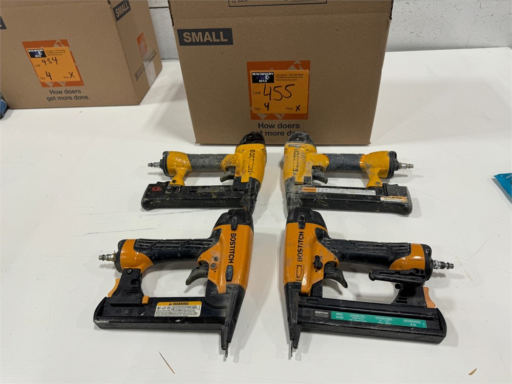 Lot of Pneumatic Nailers - Qty (4)