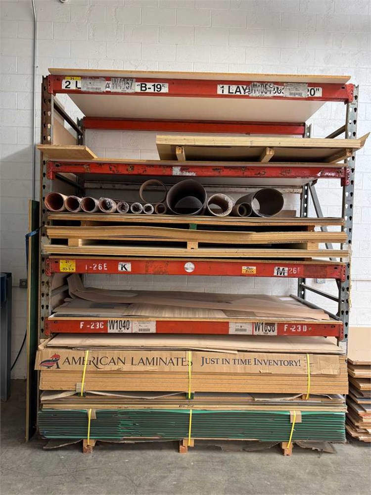 Sheet Goods in Rack