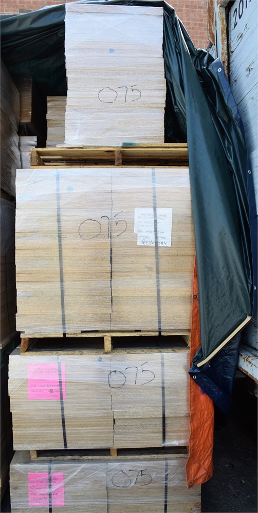 LOT# 075 COUNTERWEIGHT PANELS X 10 SKIDS * SEE LAST PHOTO FOR VOL & DIMENSIONS