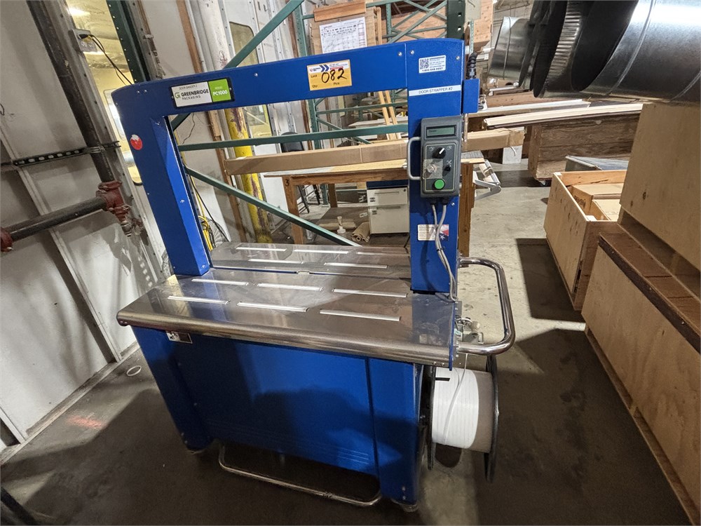 Greenbridge "PC 1000" Automatic Strapping Machine