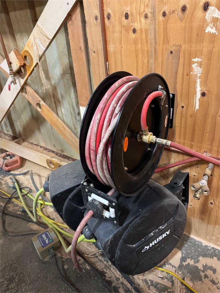 Three (3) Air Hose Reels