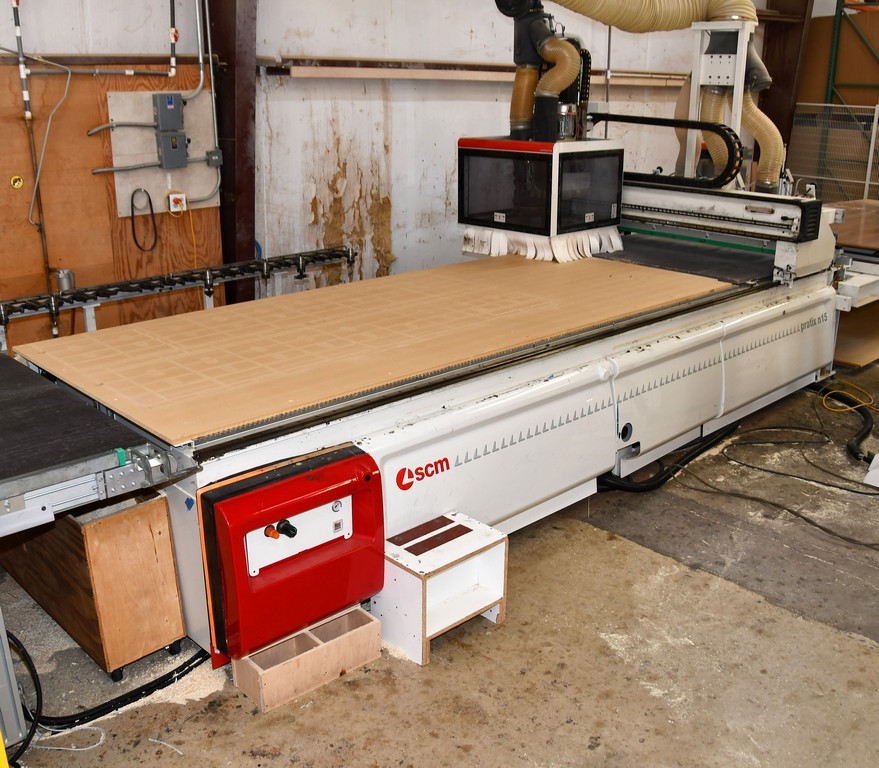SCM "Pratix N15" Flat Table Machining Center/ Load/Unload - (2012)