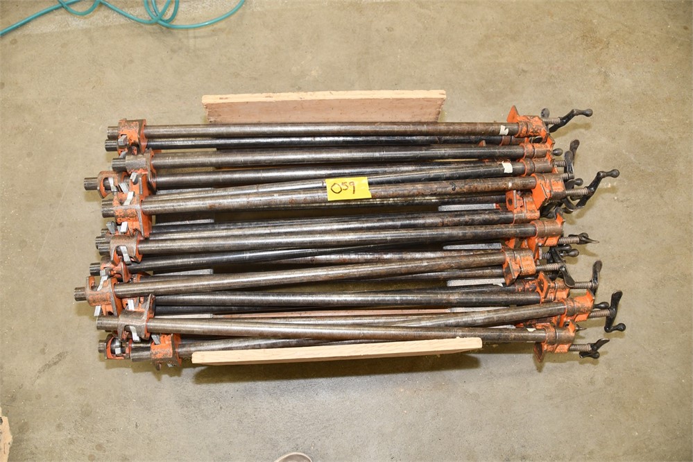 Lot of Pipe Clamps