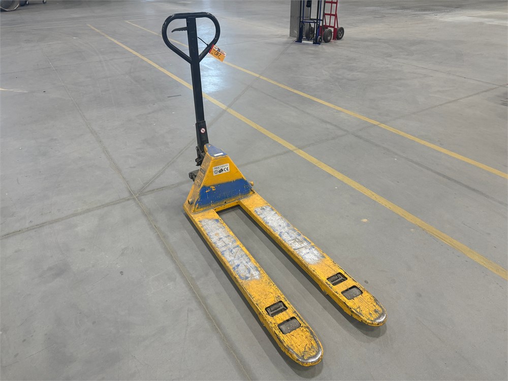 Yellow Pallet Jack