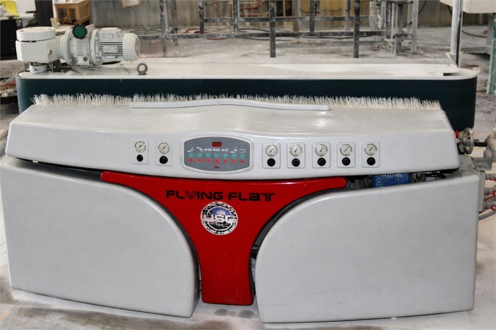 Sasso "Flying Flat" Edge Polish & Chamfer Machine