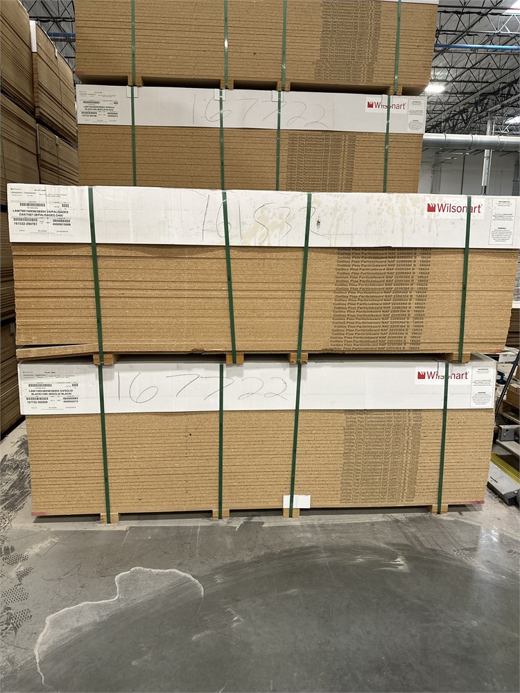 (2) Bundles of Wilsonart Particleboard Panels
