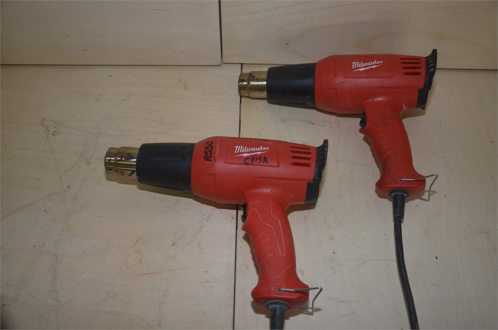 Milwaukee heat guns Qty. (2)