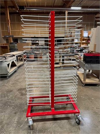 Rack Drying Machine Lot - Pro Drying Rack | Place Your Bid at MachineryMax