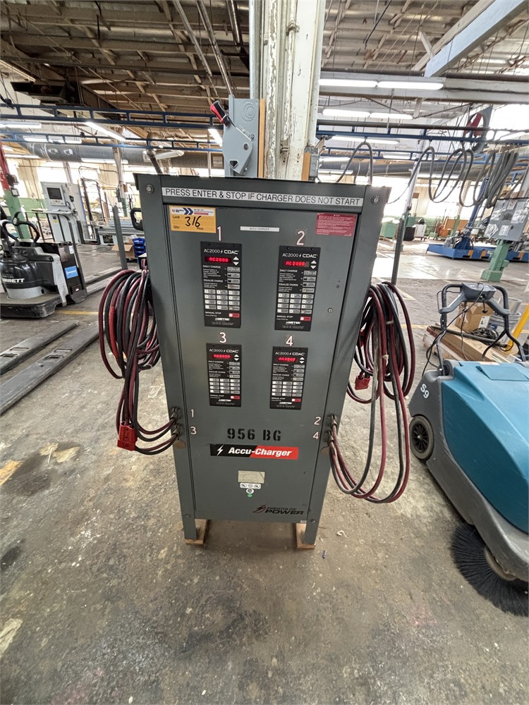 Accu-Charger "6003-1254" Charging Station - 4-Station