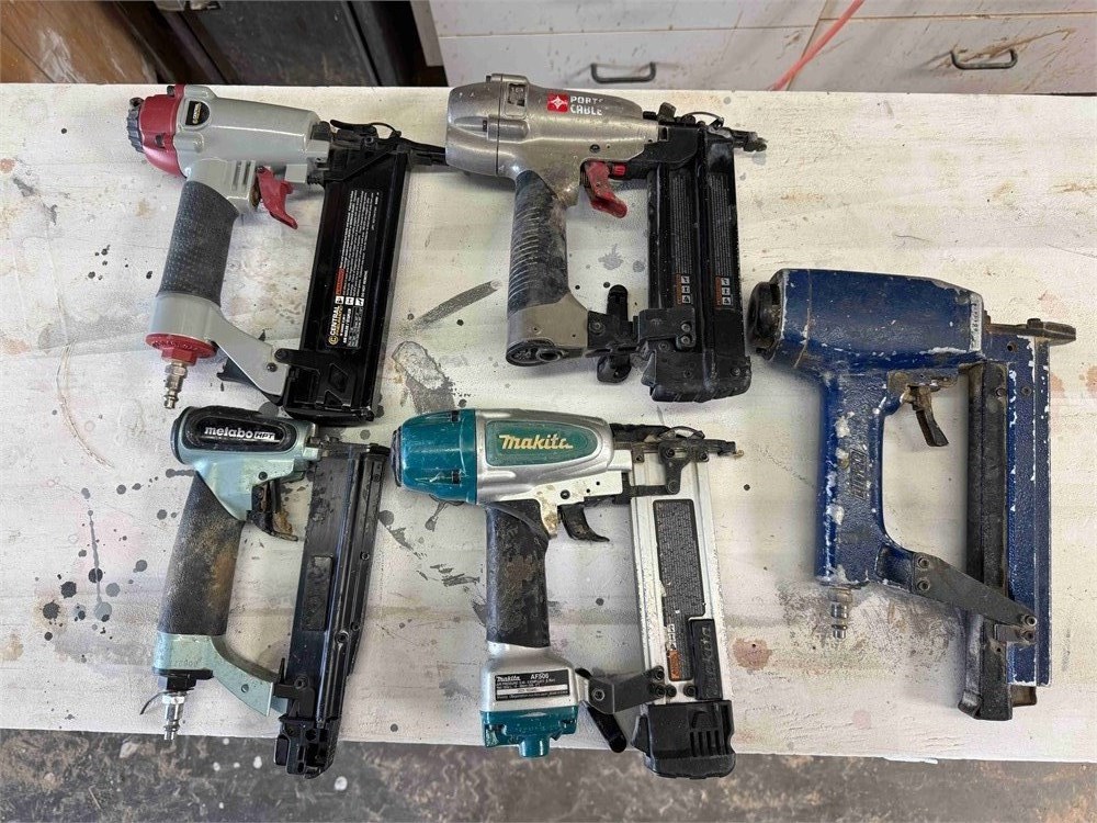 Pneumatic Staple / Nail Guns Qty. (5)