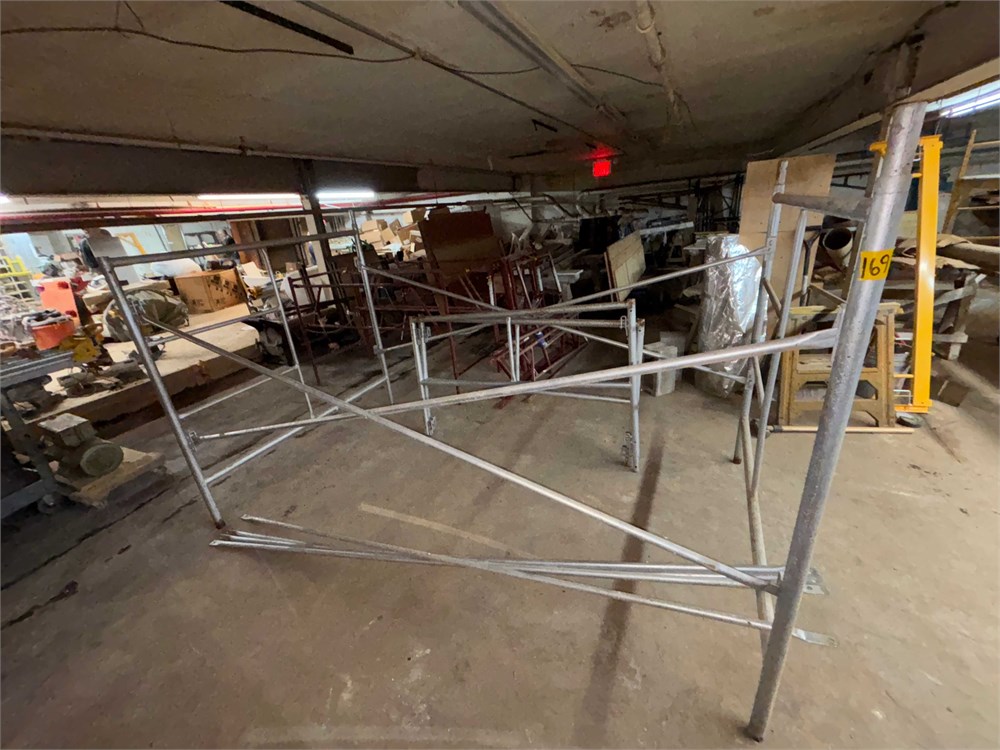 Aluminum Scaffold End Frames and Cross Braces