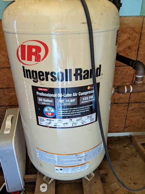 Ingersoll Rand "5 HP" Air Compressor - 2-Stage