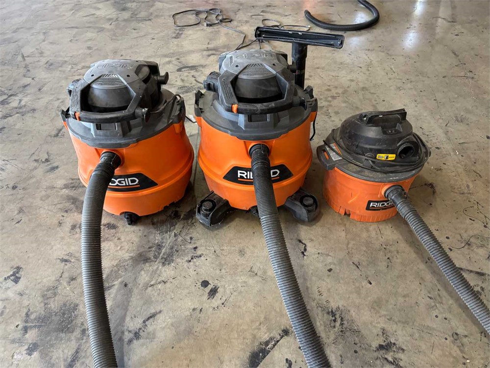 Ridgid Wet/Dry Shop Vacuums