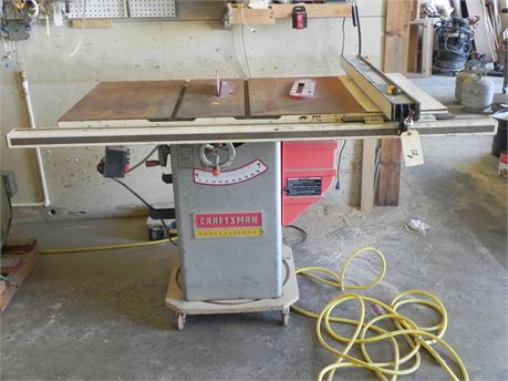 CRAFTSMAN "PROFESSIONAL SERIES" TABLE SAW
