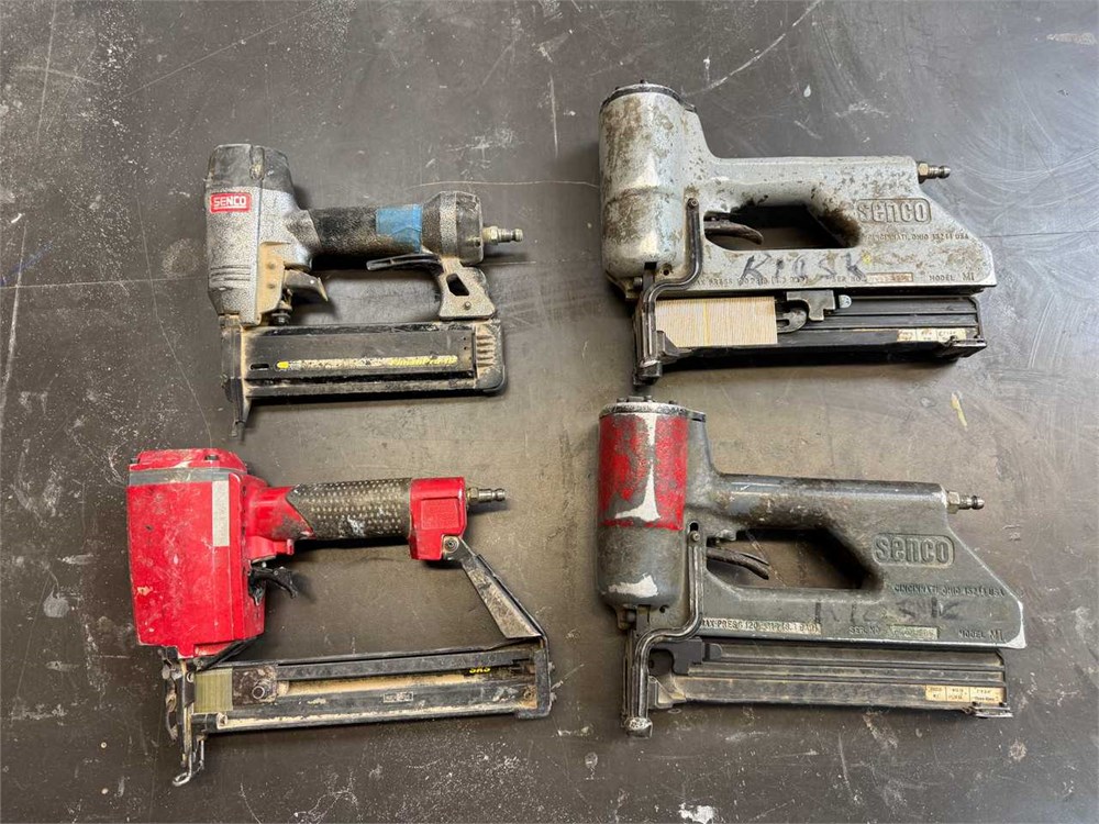 (4) Senco Pnuematic Nailers