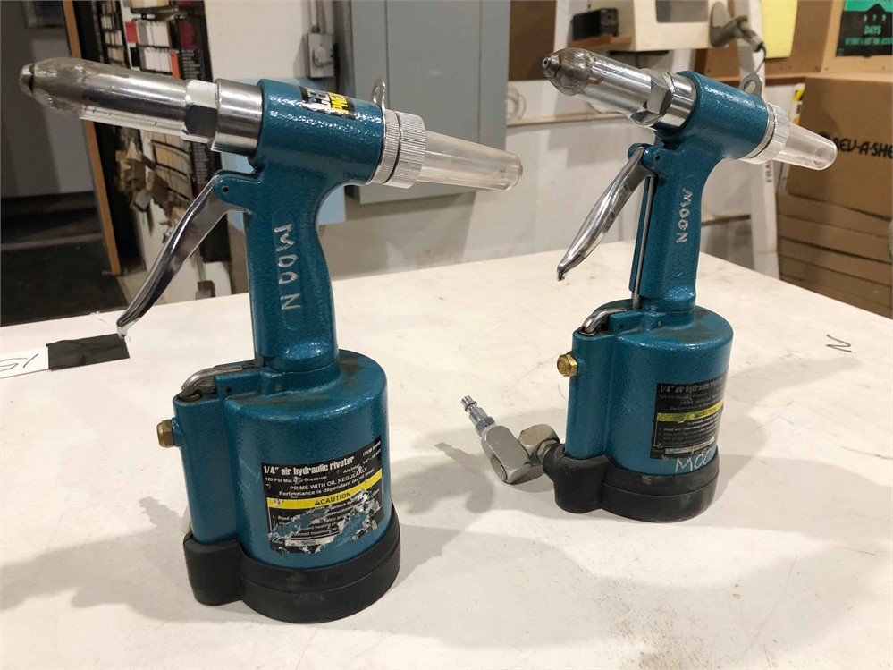 Two (2) Air Hydraulic Riveters