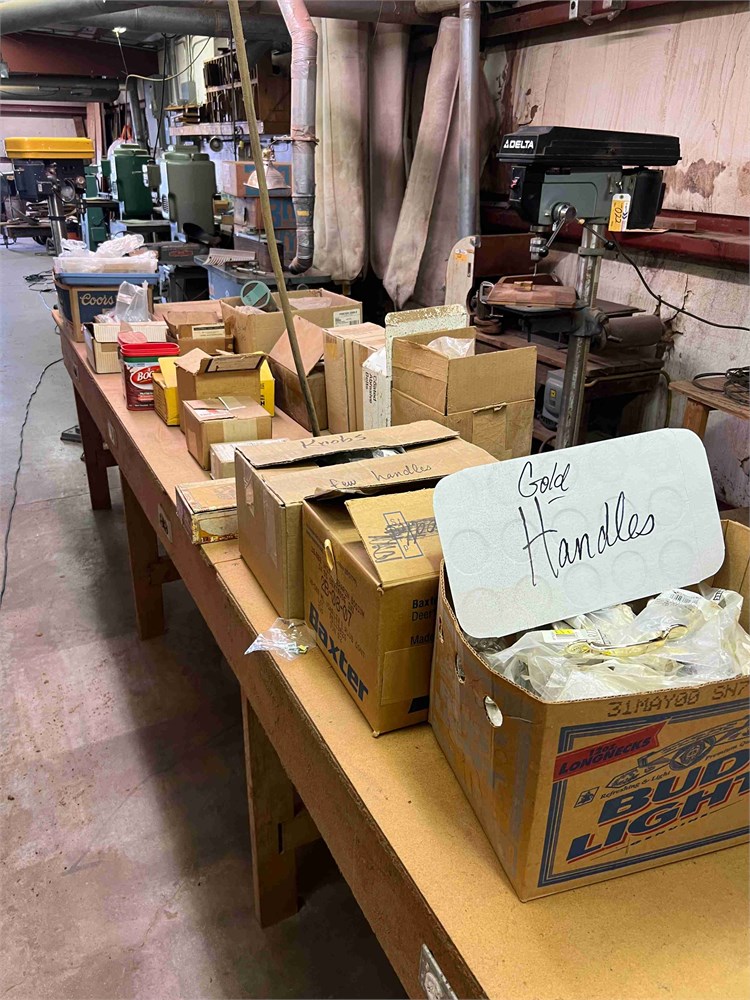 Hardware on Table