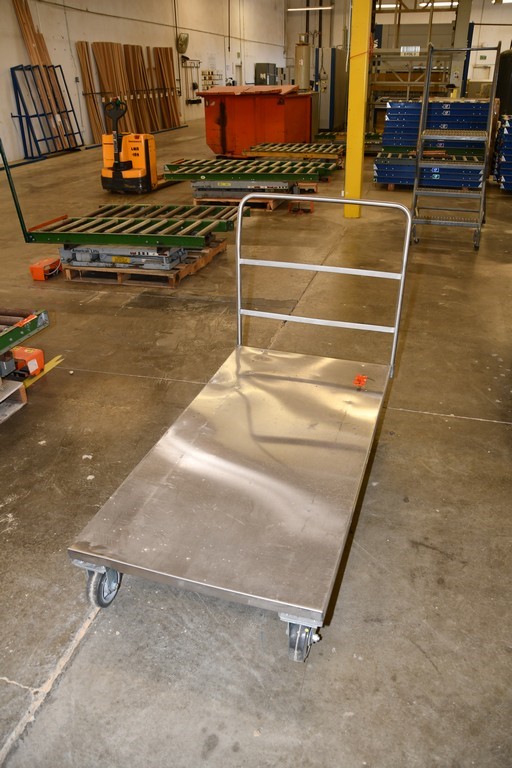 U-Line Stainless Steel Shop Cart