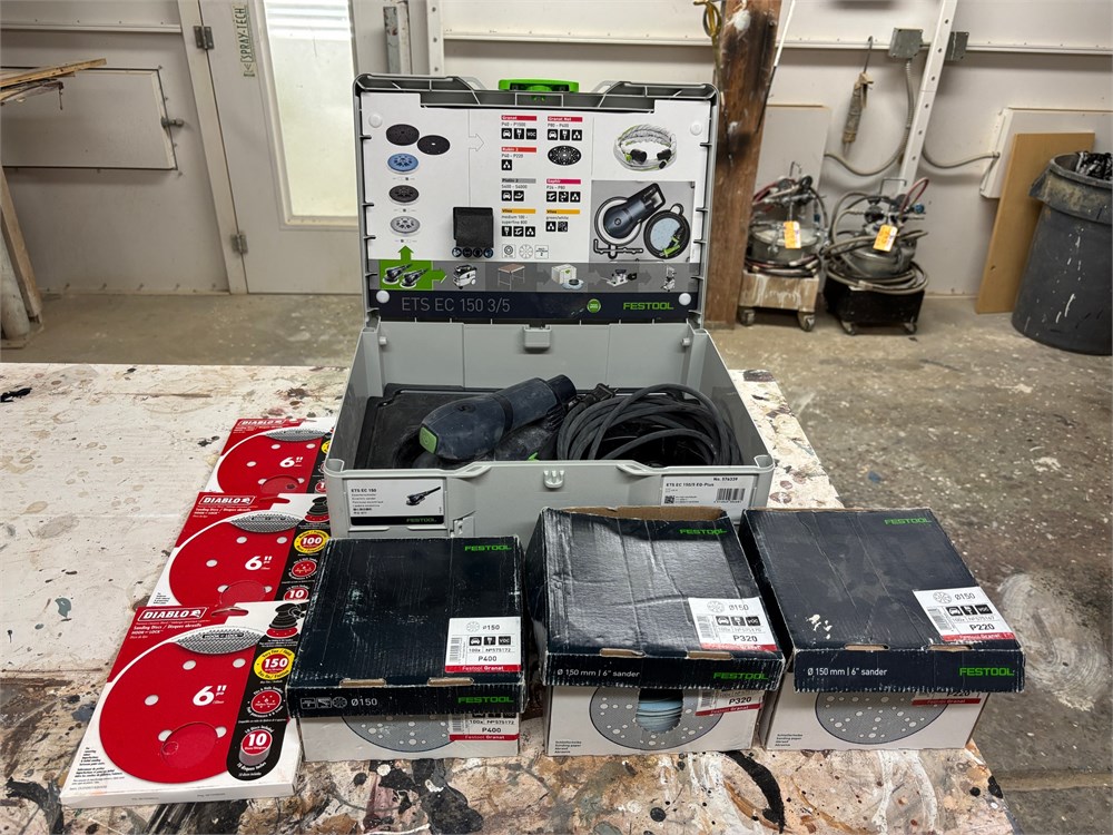 Festool "ETS EC 150/5 EQ-Plus" Eccentric Sander