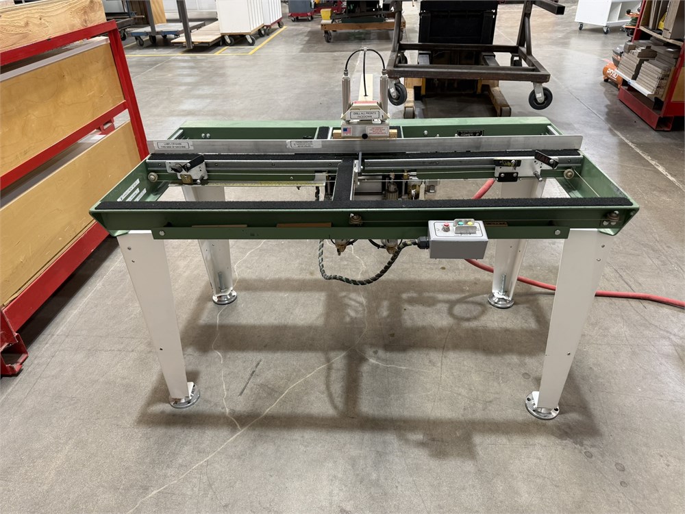 HURST "KP-1630" Knob and Pull Drilling Machine