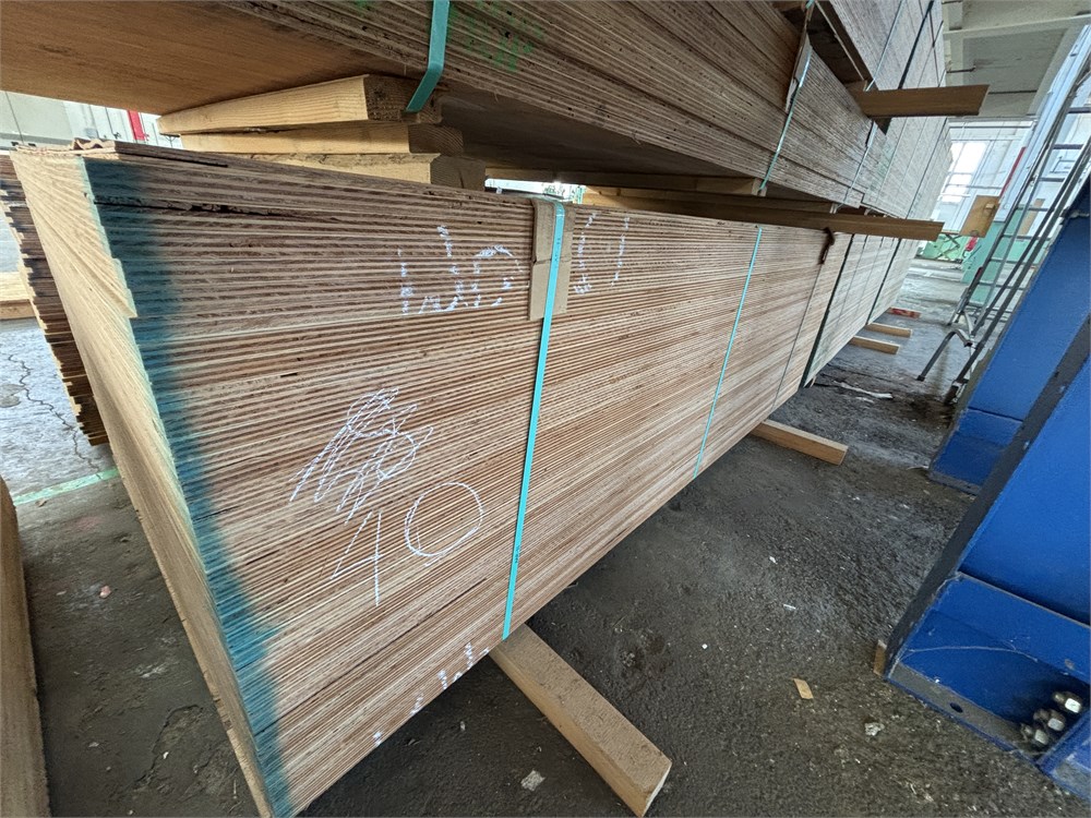 (40) Sheets of Marine Grade Plywood