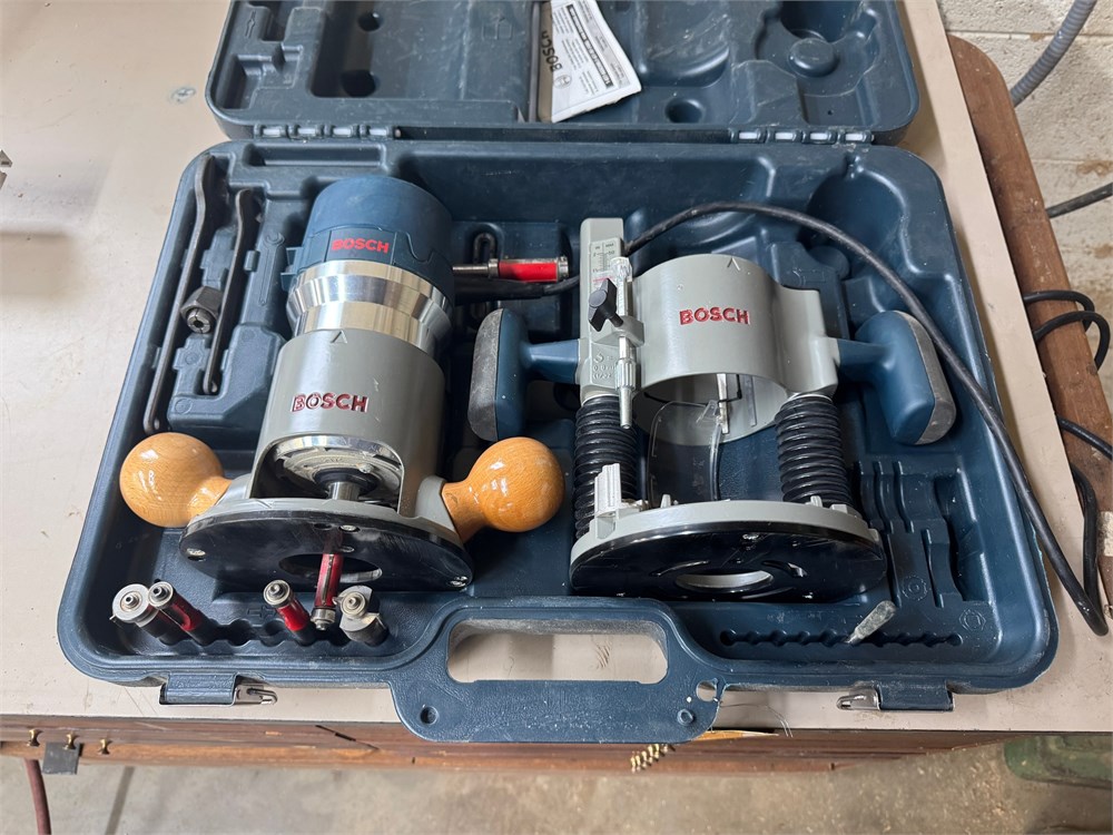 Bosch Plunge & Base Router Kit