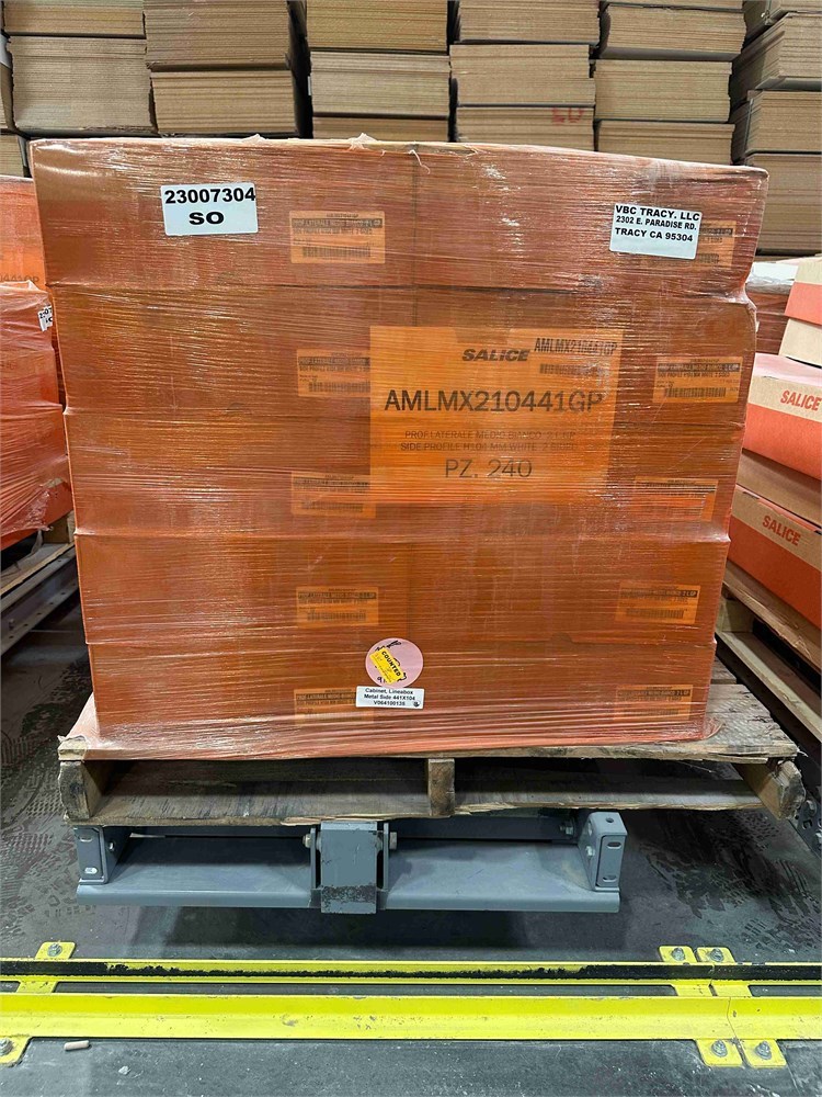 Pallet of Salice Side Profile H104 MM White 2 Sided