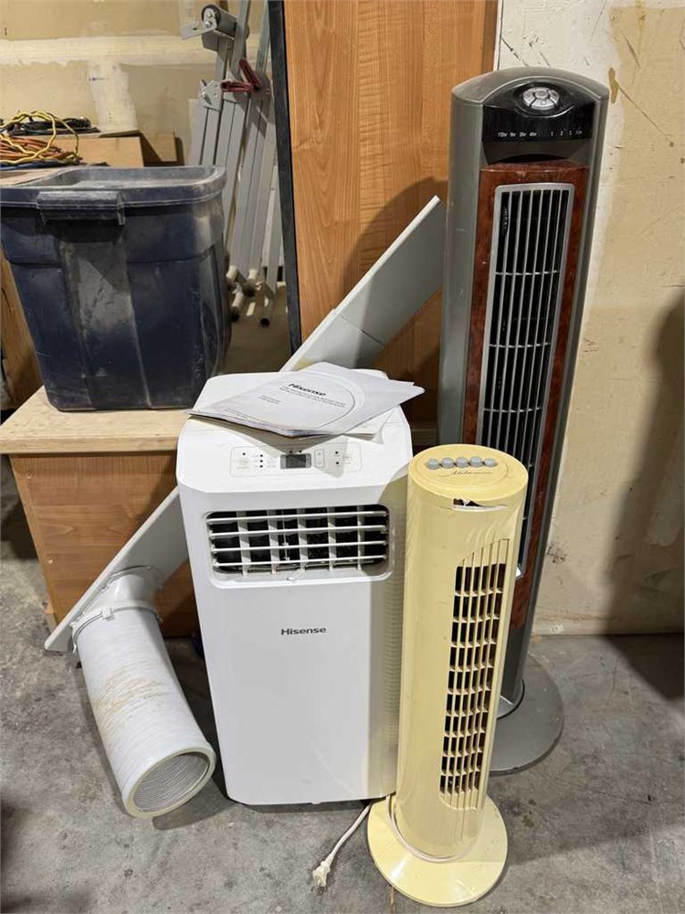 (2) Heaters and (1) Air Conditioner