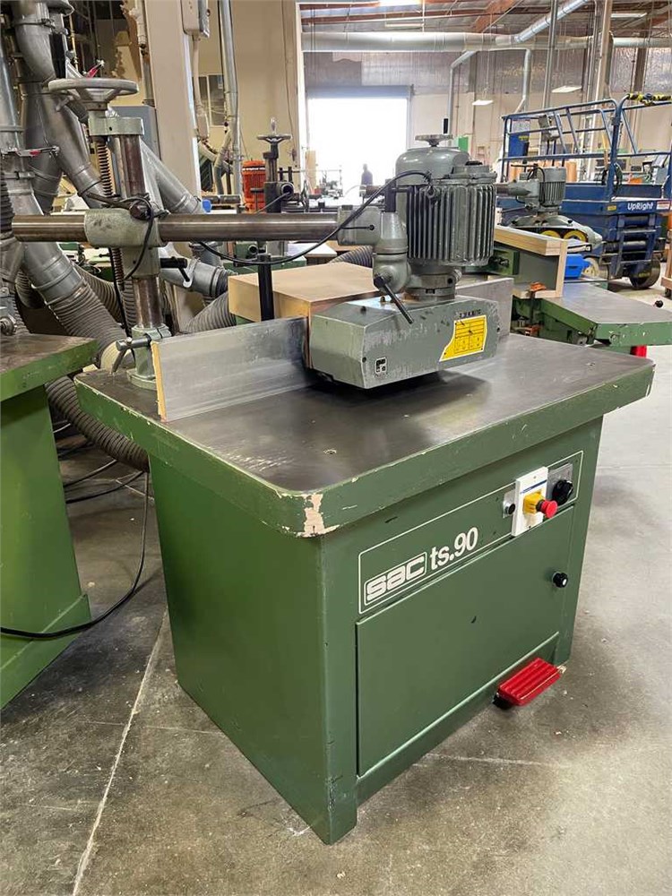 SAC "TS-90" Shaper with Powerfeeder