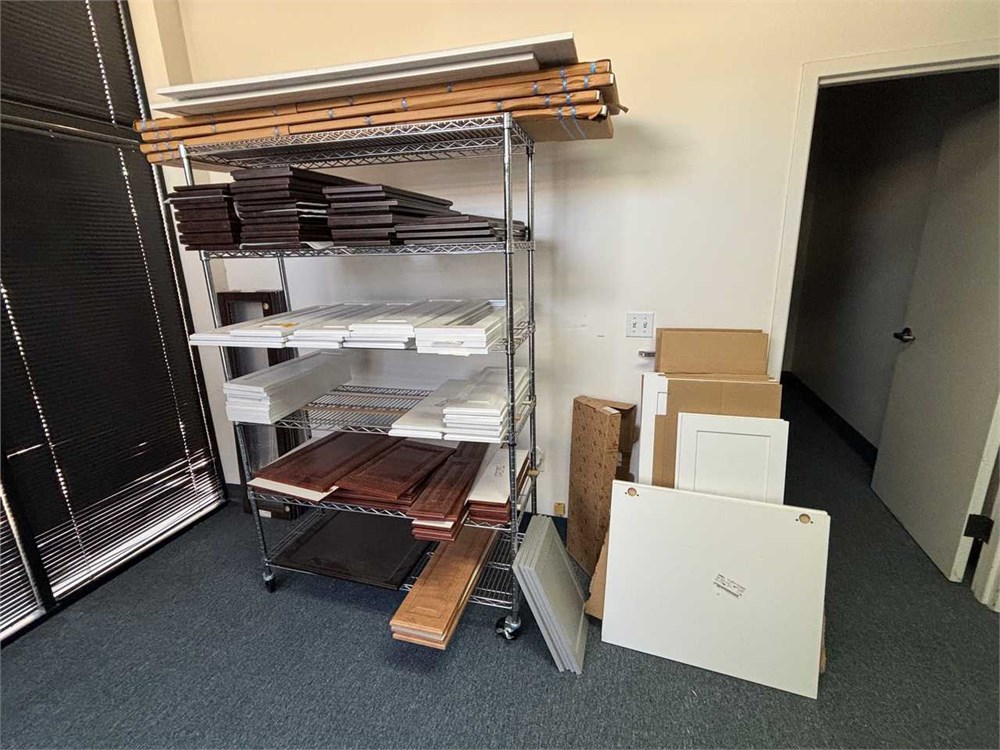 Rack with Thermofoil Doors