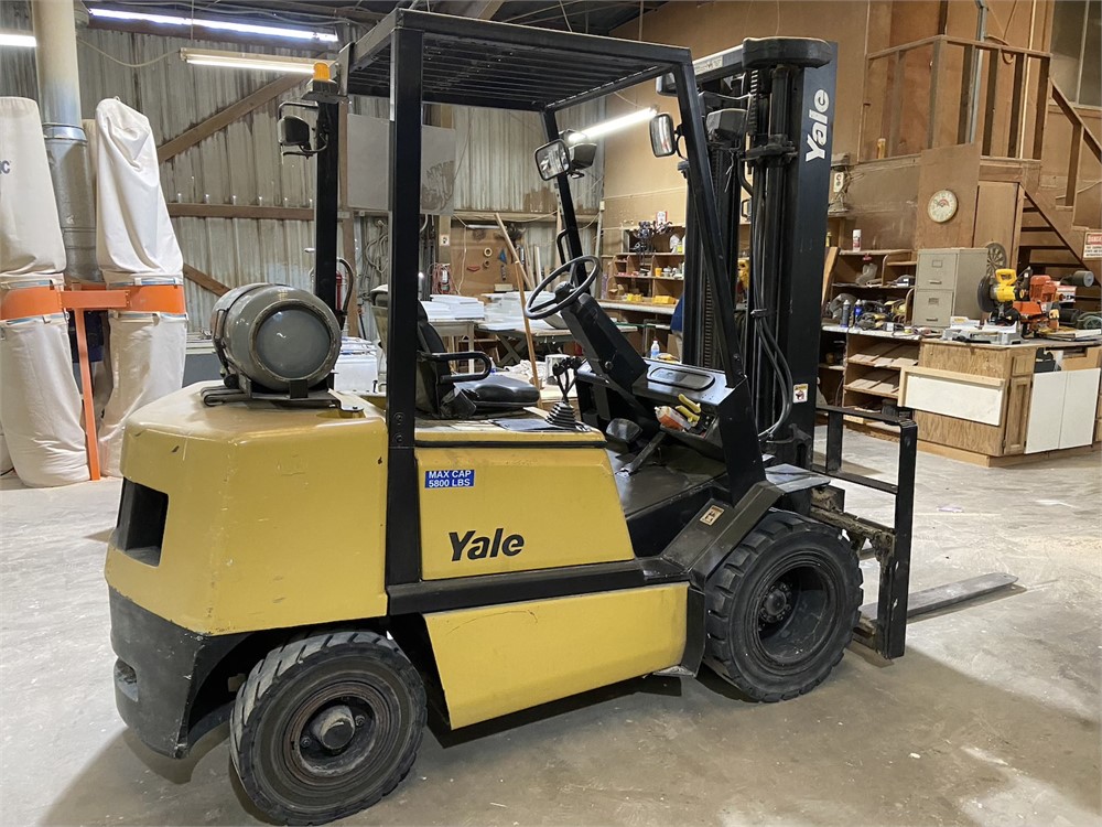 Yale "GLP060TG EUAE903" 5800 LB Capacity Forklift