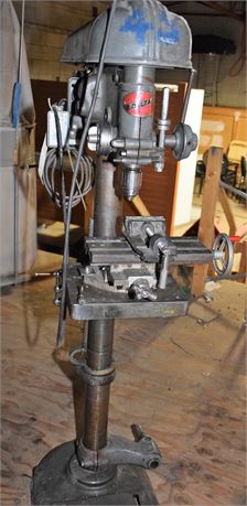 ROCKWELL DRILL PRESS * 2 WAY VICE, ADJUSTABLE HEIGHT, 1/2 HP