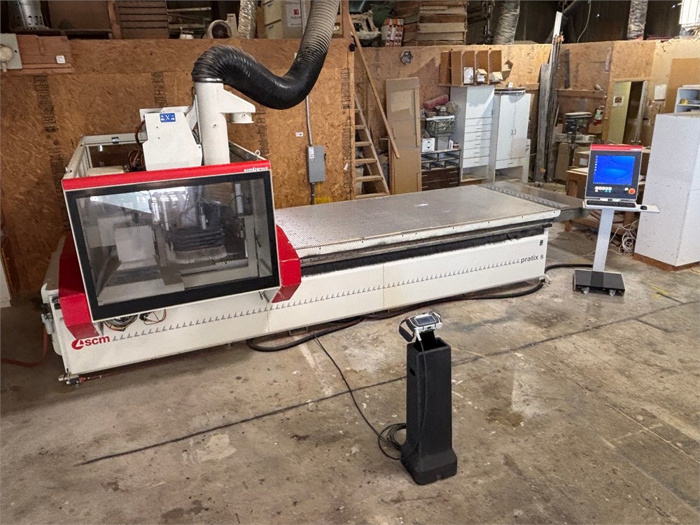 SCMI "Pratix S15 CR+" CNC Machining Center with Rake System