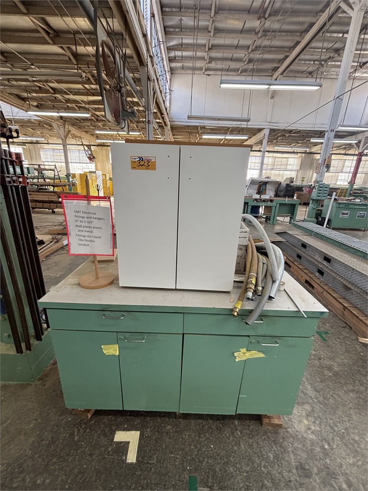 Cabinet w/Electrical Supplies