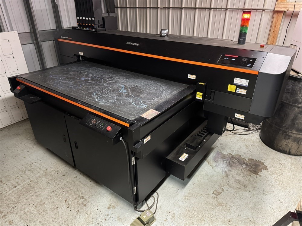 Mutoh "XpertJet 1462UF" UV-LED Flatbed Printer - Walker, MN
