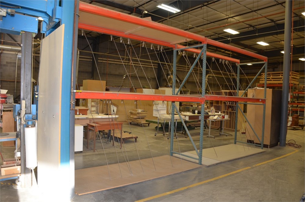 (2) Sections of Interlake Pallet Racking