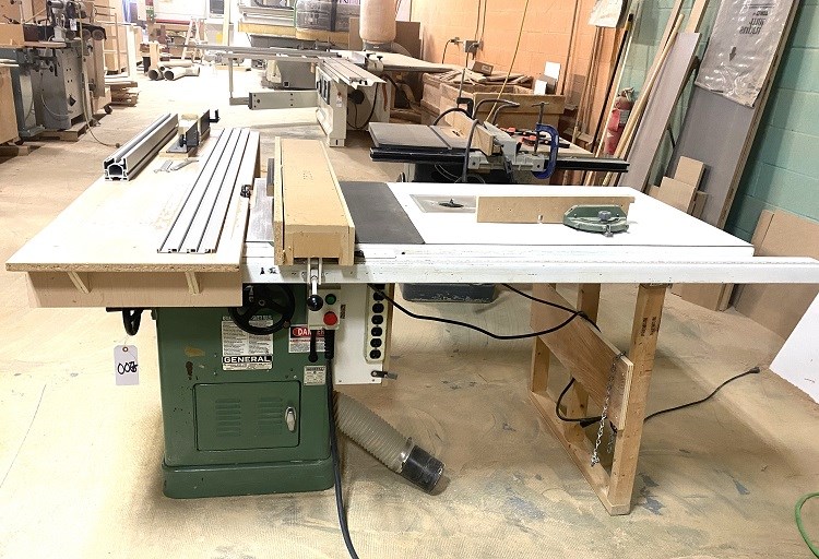 General "350" 10" Table Saw c/w Router