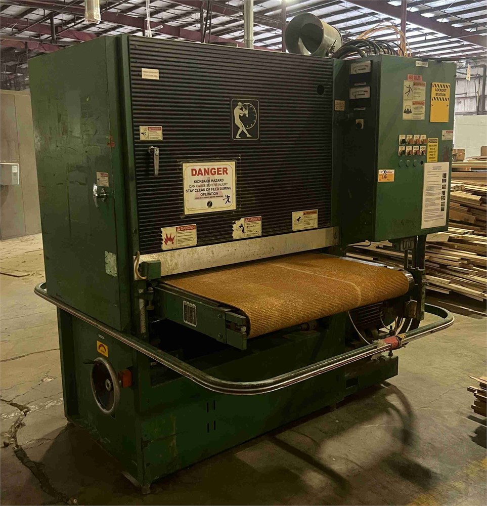 Timesavers "137-2HP/75" 2 Head Widebelt Sander