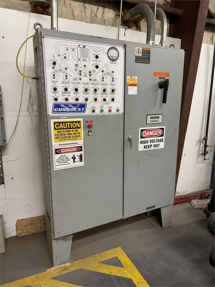 Westwood "Conquest" Dust Collector Control Panel